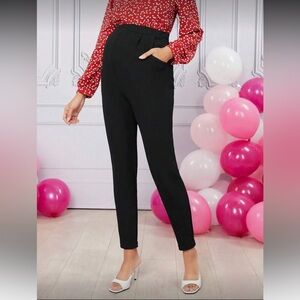 maternity black pants